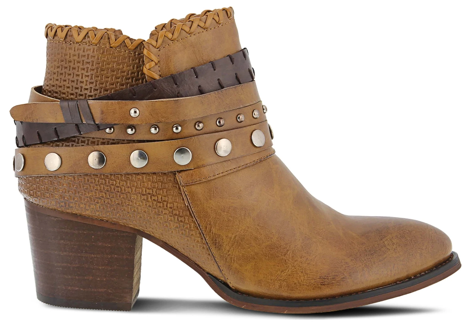 Women's Strappy Block Heel Bootie - Image 2