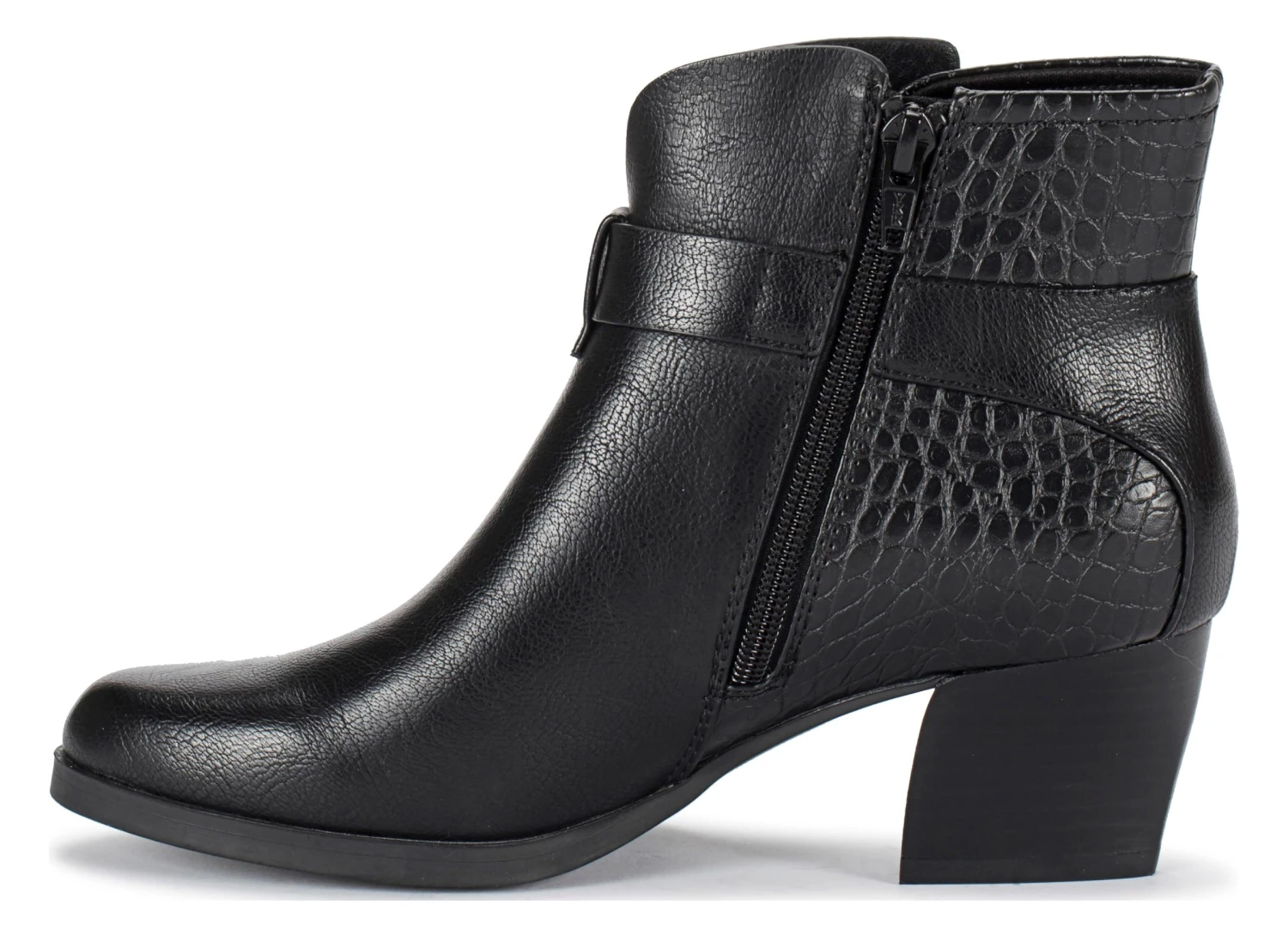 Women's Lane Medium/Wide Block Heel Ankle Boot - Image 3