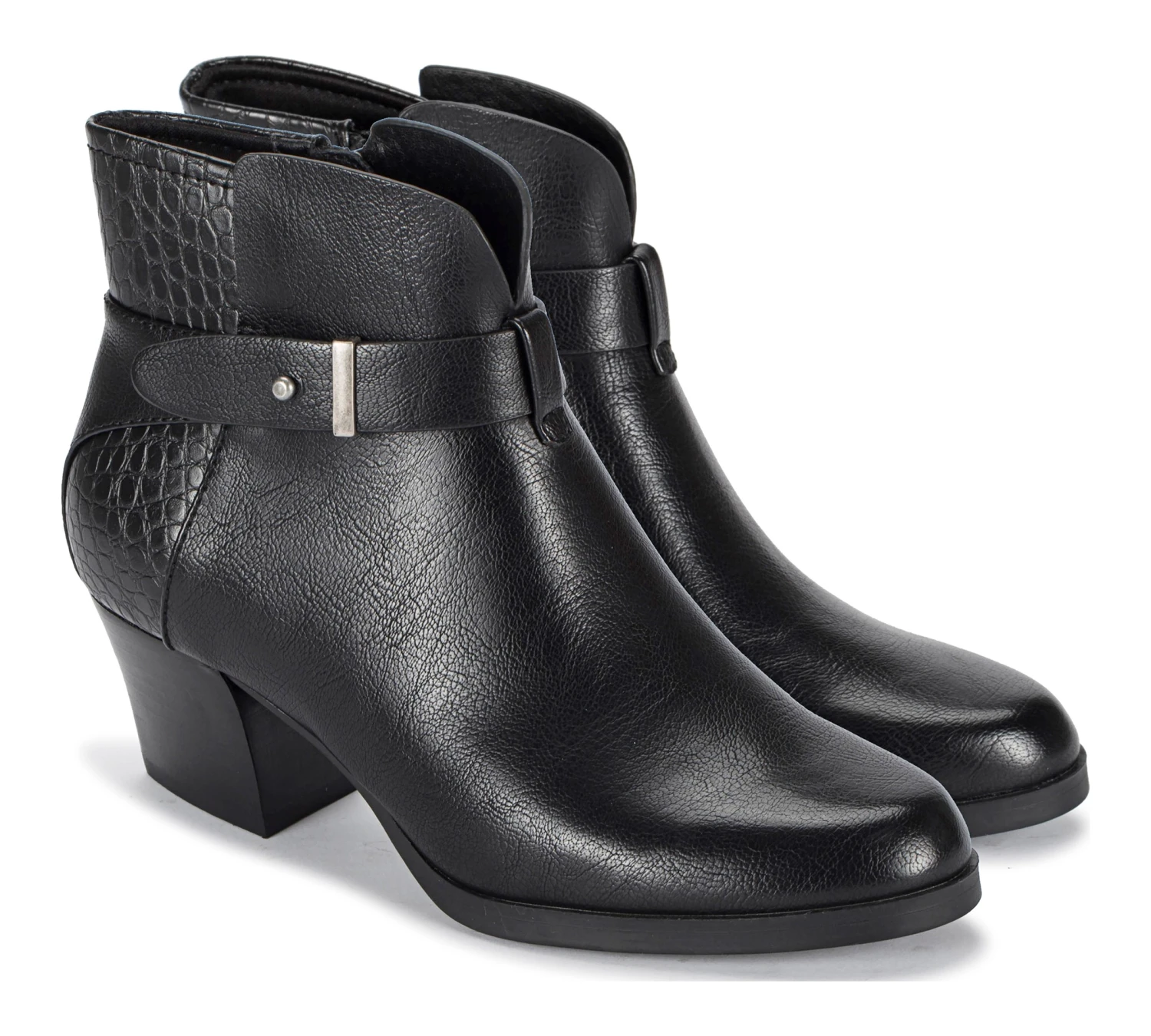 Women's Lane Medium/Wide Block Heel Ankle Boot