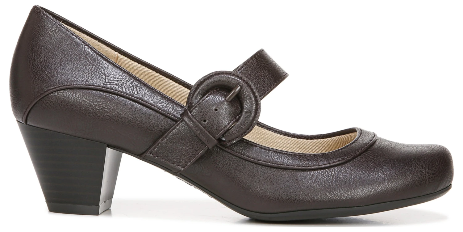 LIFE Women's Rozz Medium/Wide Mary Jane Pump - Image 3