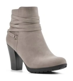 Women's Spade Block Heel Bootie
