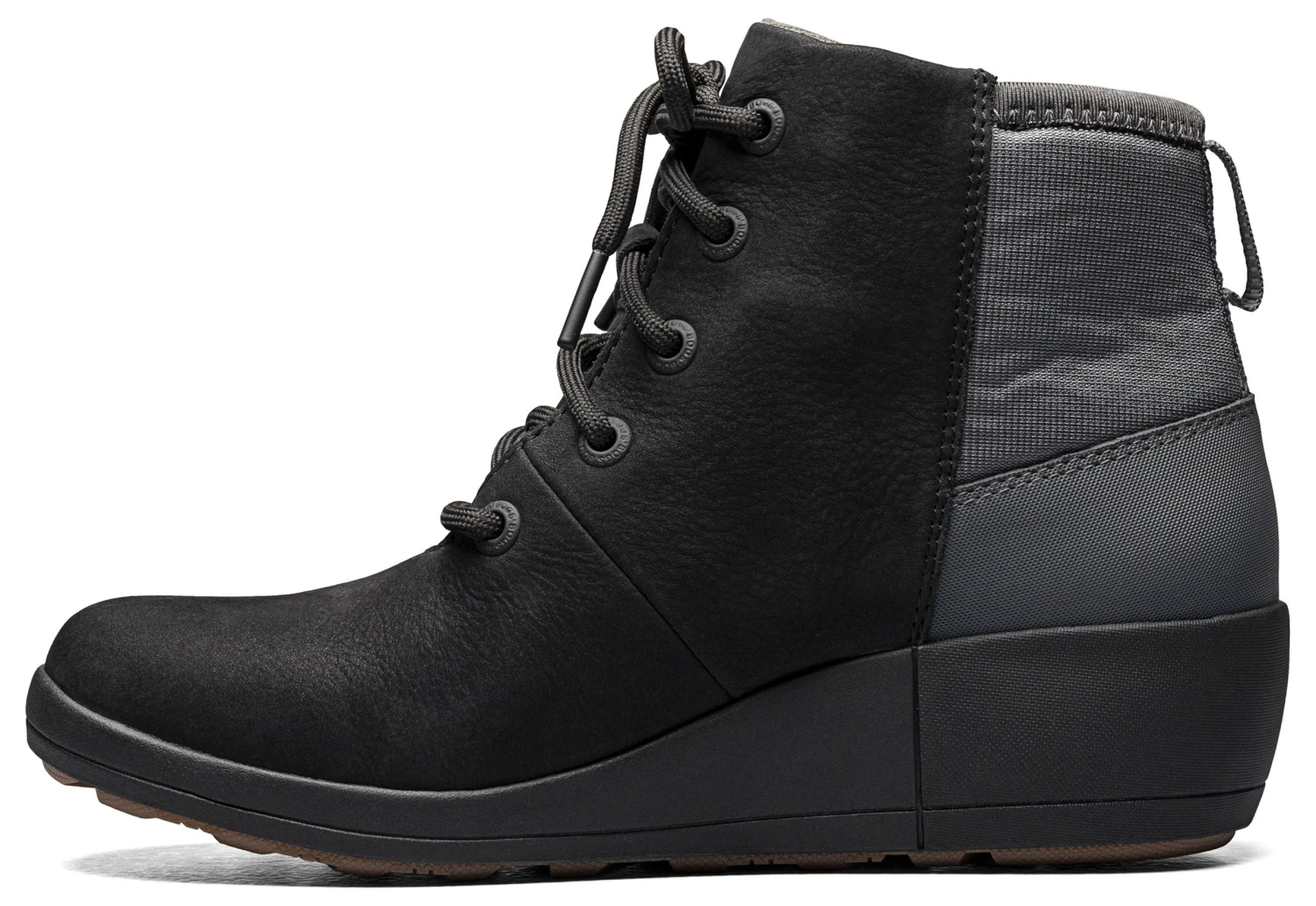 BOGS Women's Vista Waterproof Rugged Wedge Lace Up Bootie - Image 3