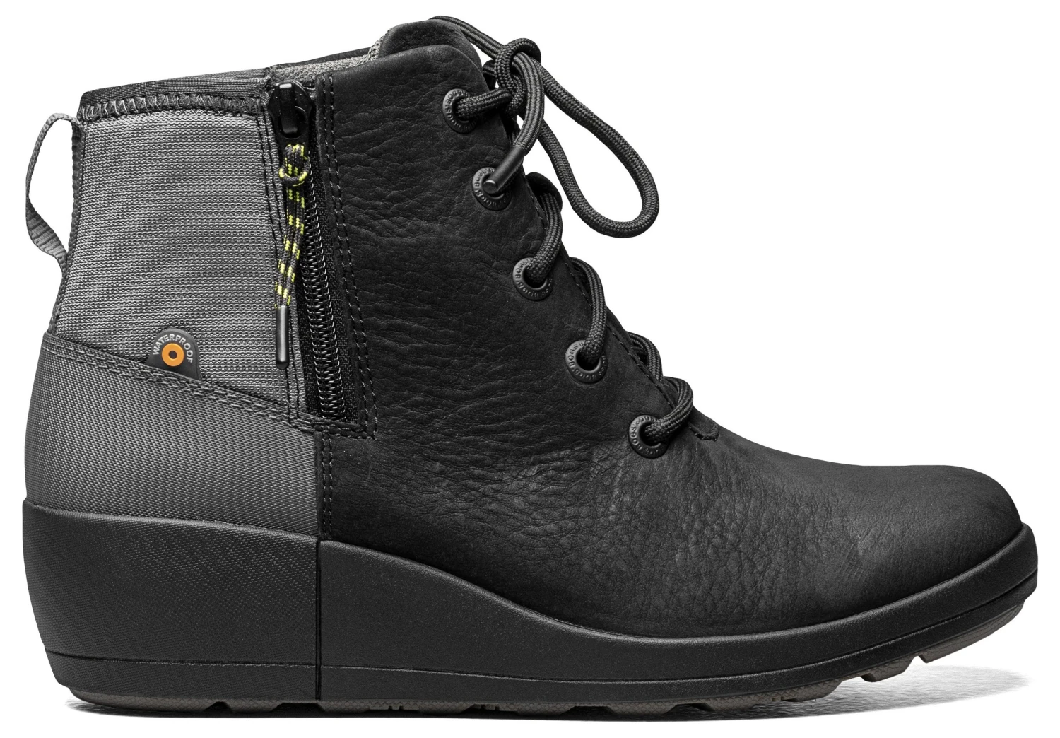 BOGS Women's Vista Waterproof Rugged Wedge Lace Up Bootie - Image 2