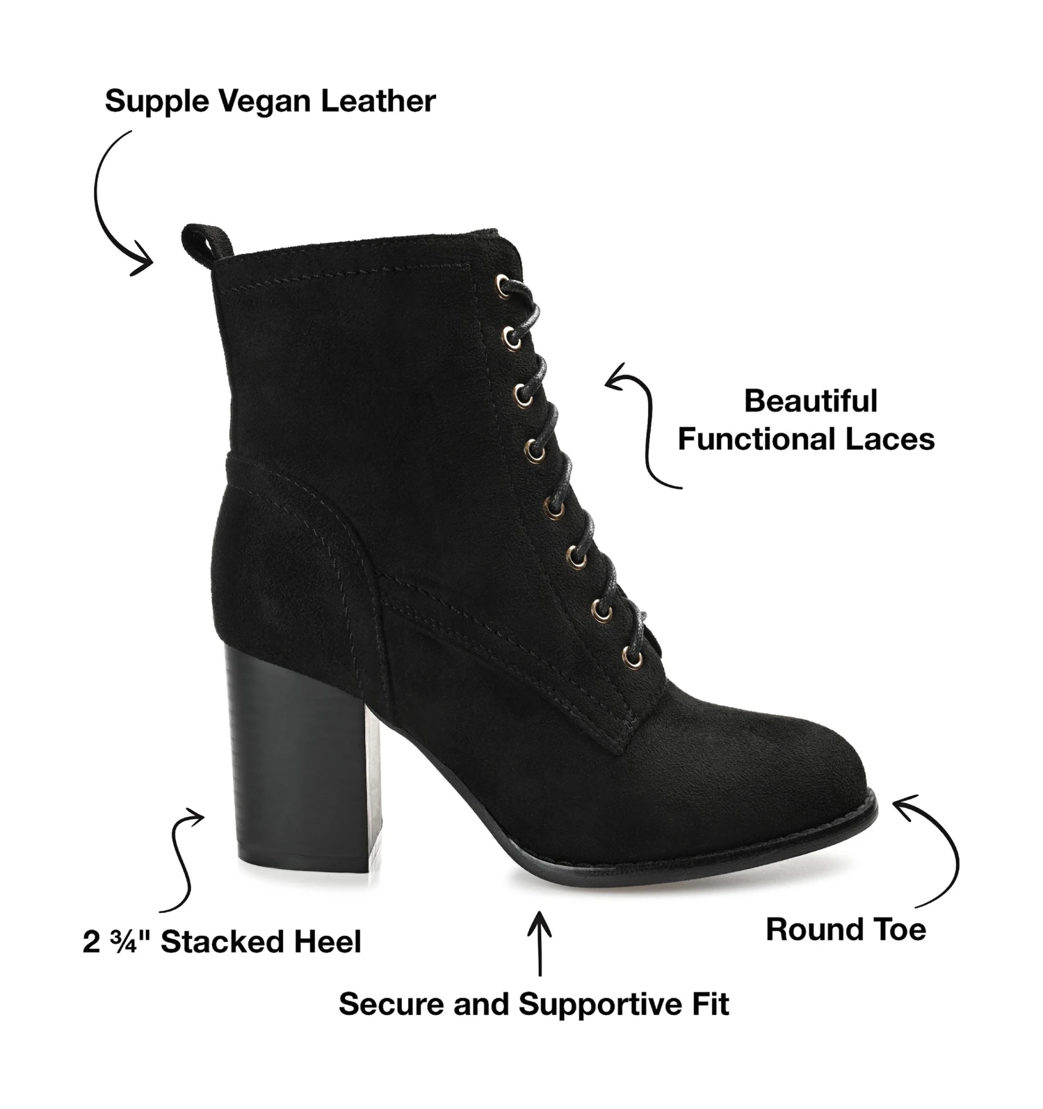 Women's Baylor Block Heel Ankle Boot - Image 8