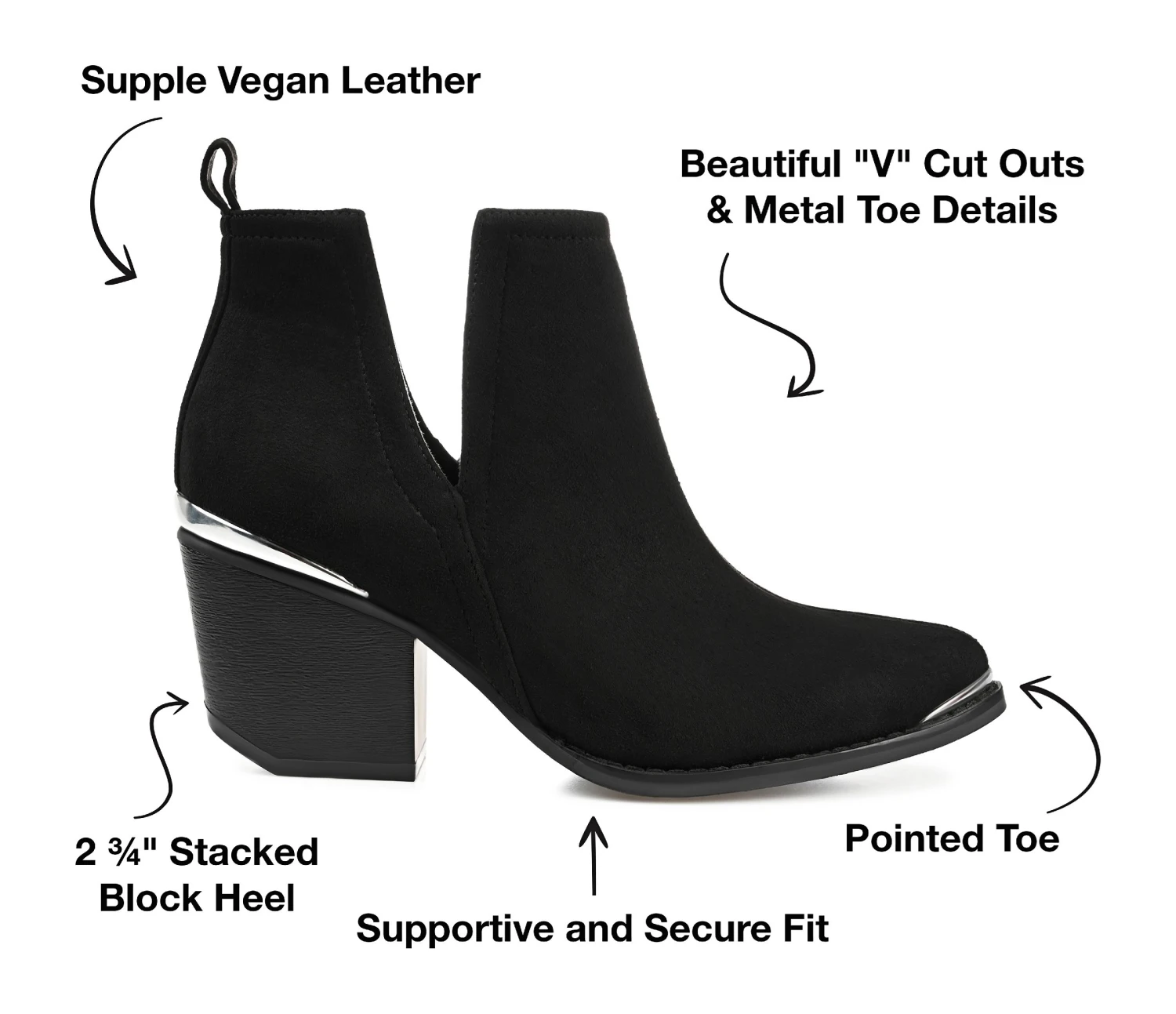 Women's Issla Block Heel Bootie - Image 8