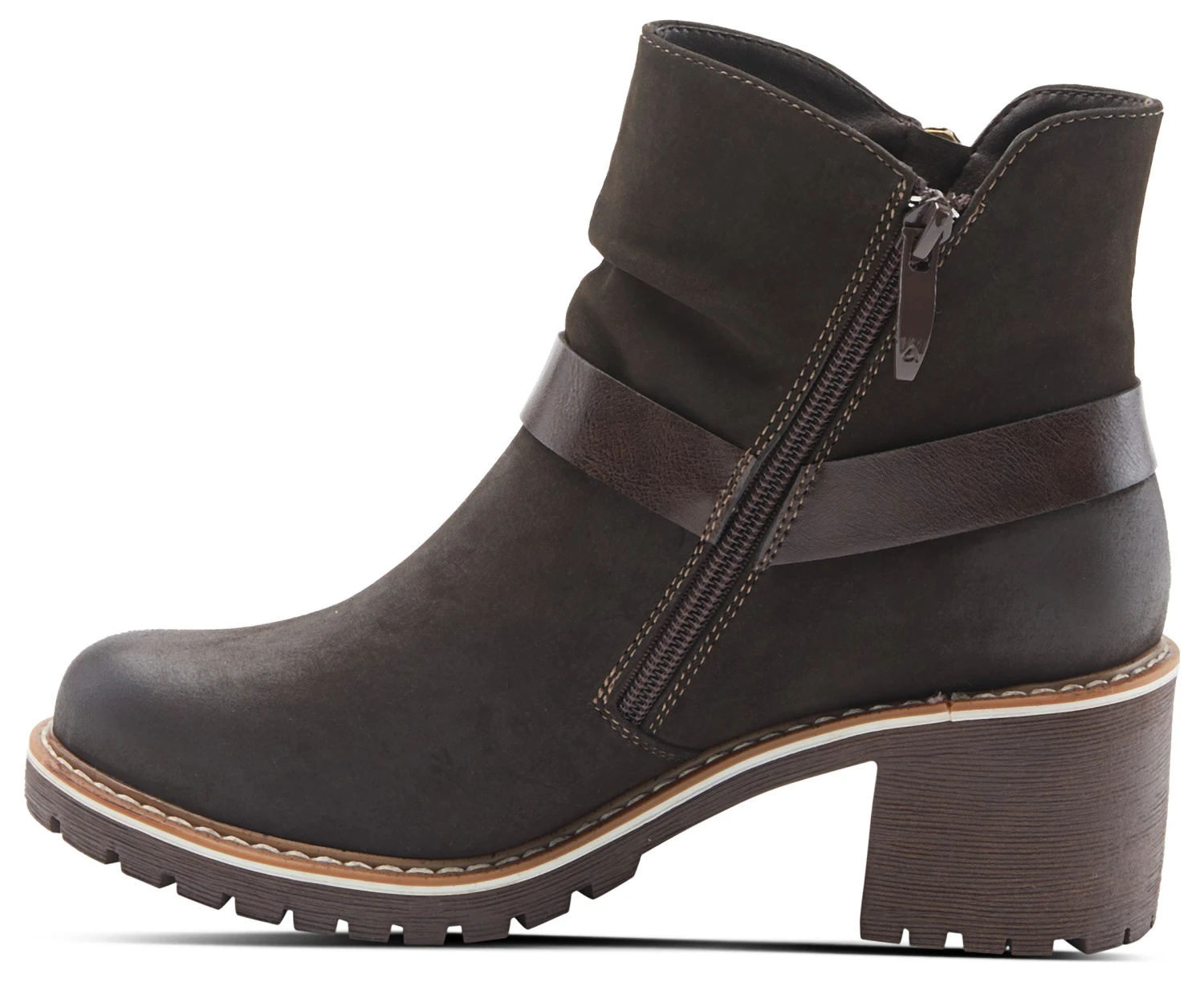 Women's Firewood Block Heel Bootie - Image 3