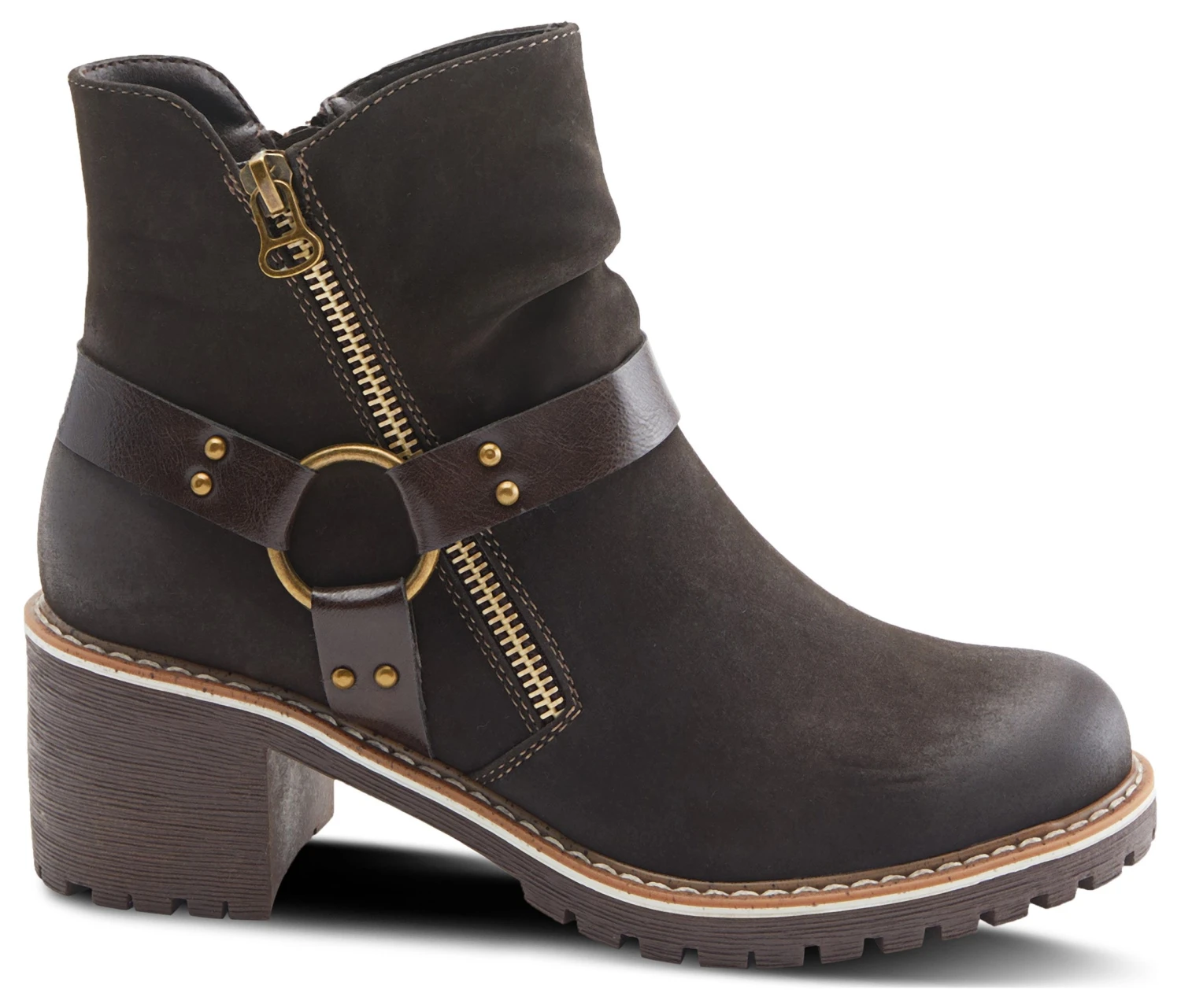 Women's Firewood Block Heel Bootie - Image 2