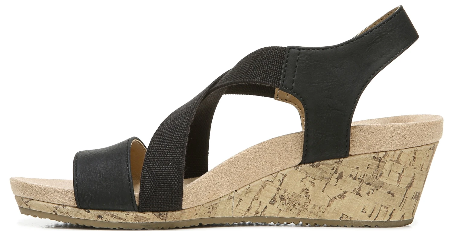 LIFE Women's Mexico Medium/Wide Wedge Sandal - Image 5