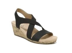 LIFE Women's Mexico Medium/Wide Wedge Sandal