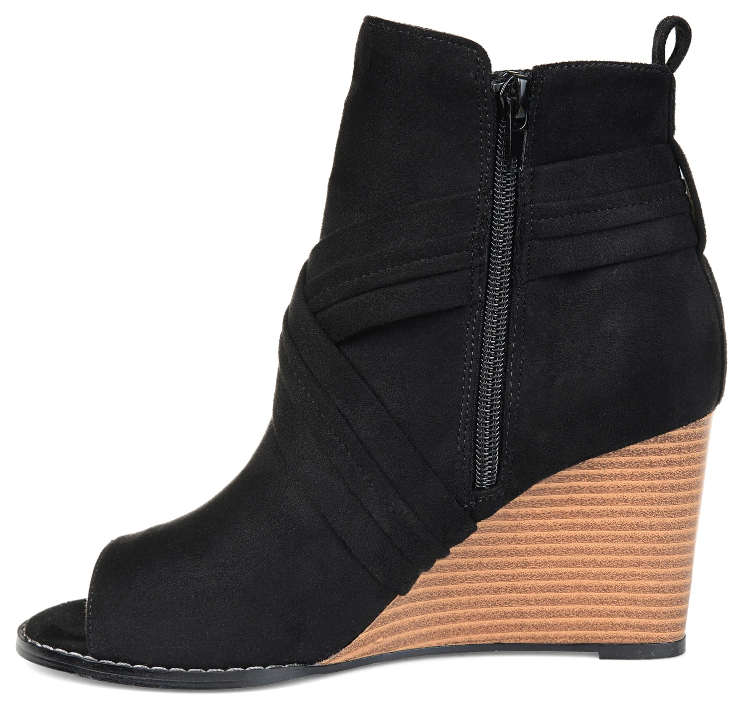Women's Sabeena Peep Toe Wedge Bootie - Image 3
