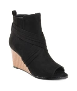 Women's Sabeena Peep Toe Wedge Bootie