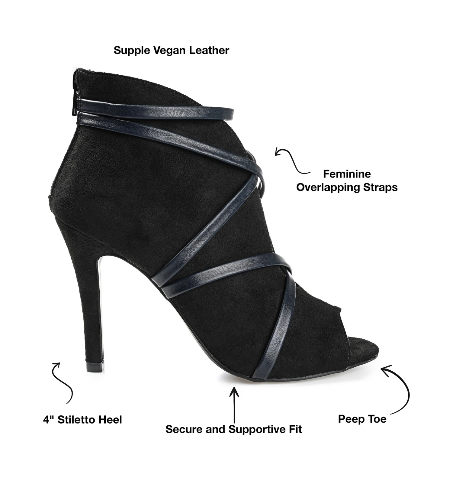 Women's Samara Peep Toe Dress Bootie - Image 8