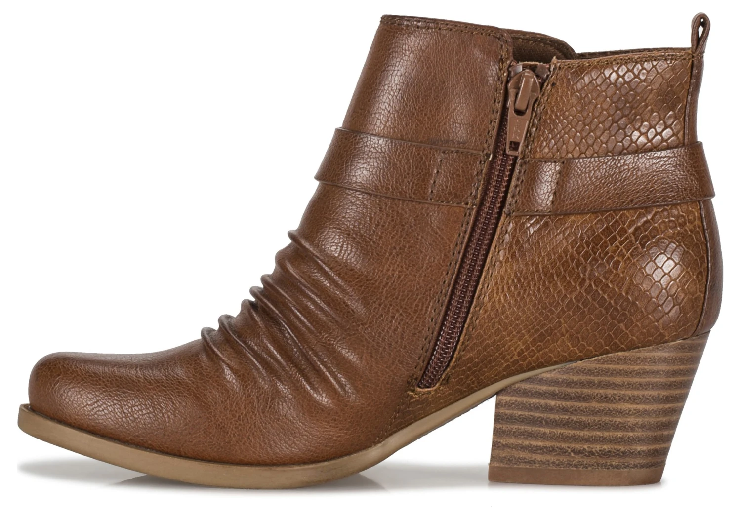 Women's Rebel Block Heel Bootie - Image 3