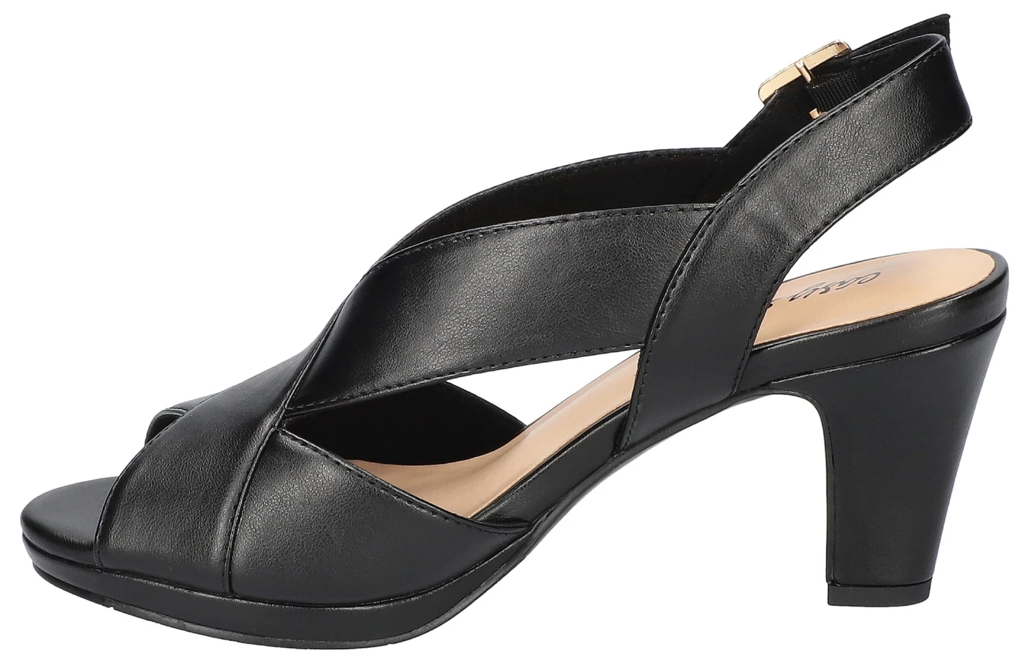 Women's Christy Narrow/Medium/Wide Peep Toe Dress Sandal - Image 4