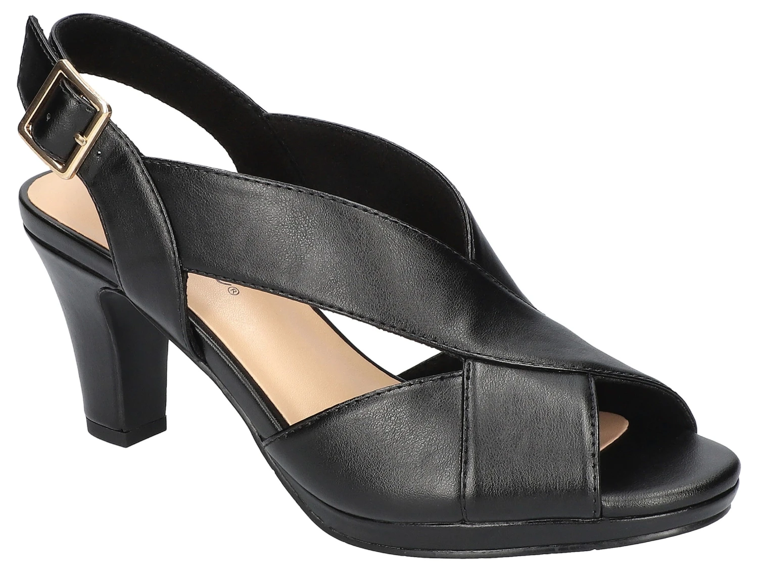 Women's Christy Narrow/Medium/Wide Peep Toe Dress Sandal