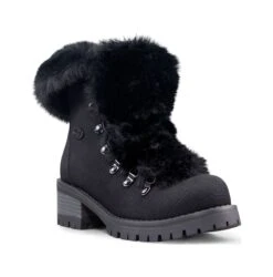 Women's Adore Fur Lace Up Winter Boot