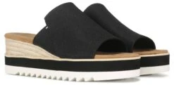 Toms Women's Diana Mule Platform Wedge Sandal
