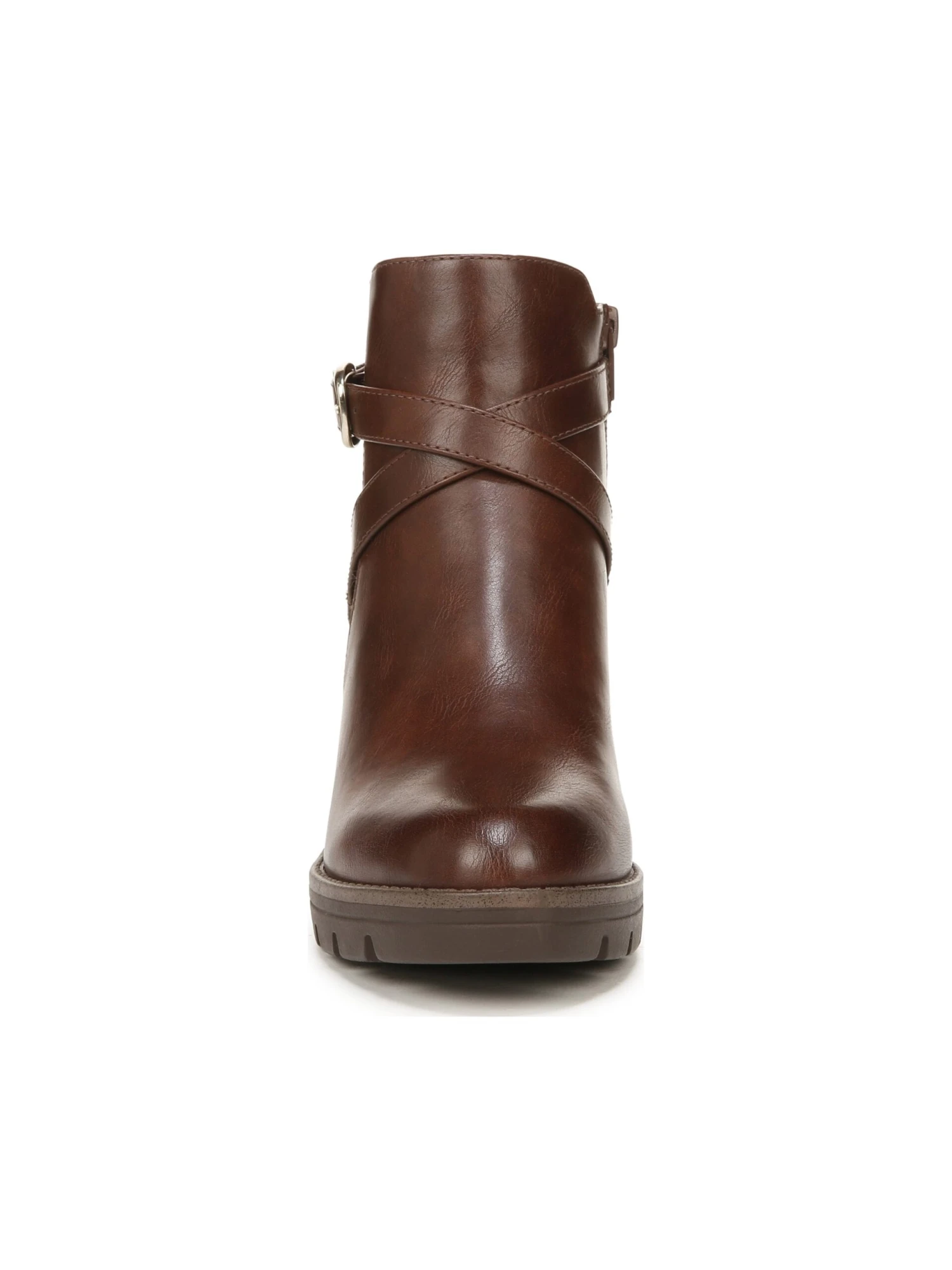 Women's Madalynn Buckle Medium/Wide Block Heel Bootie - Image 4