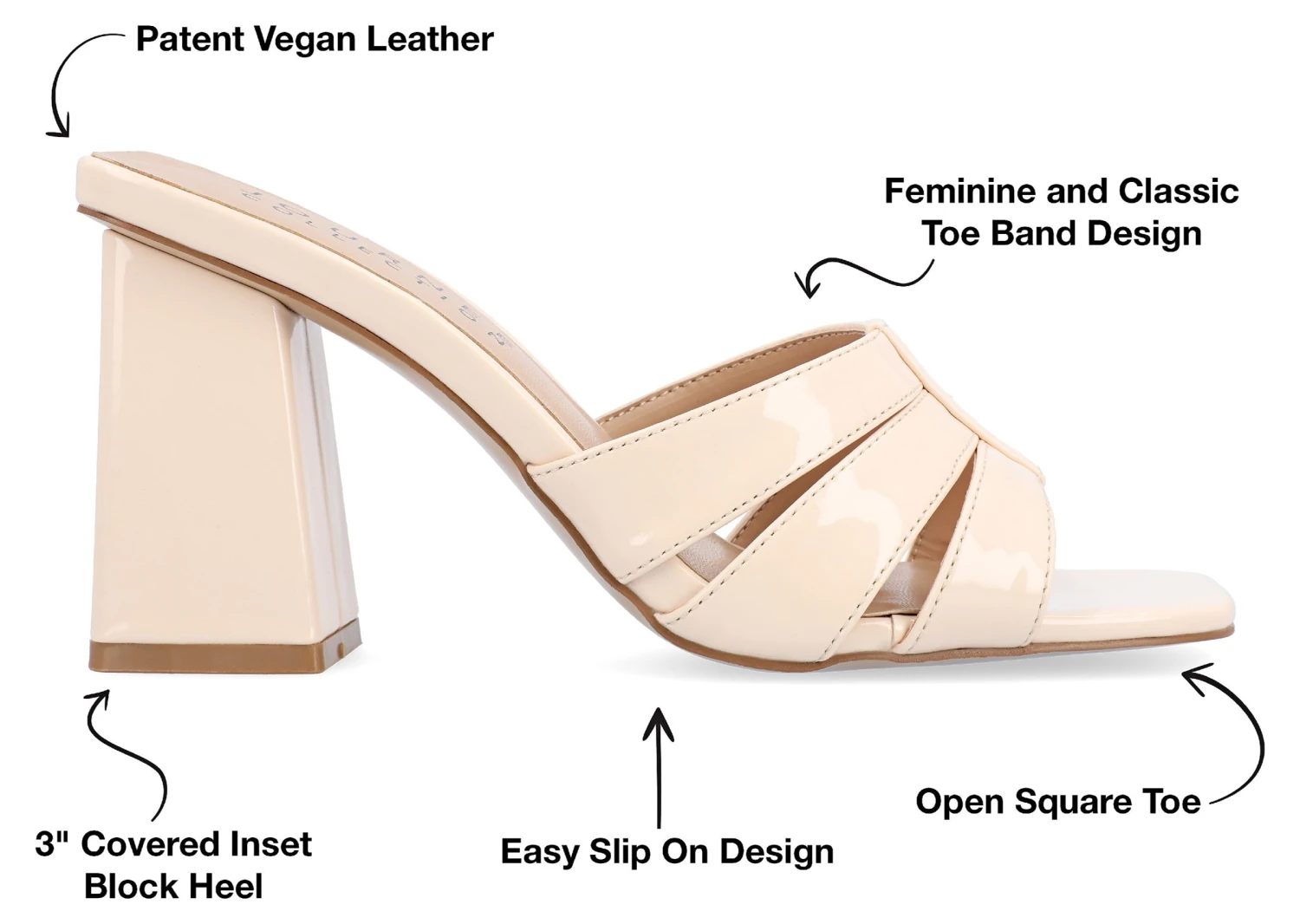 Women's Ellington Block Heel Slide Sandal - Image 8