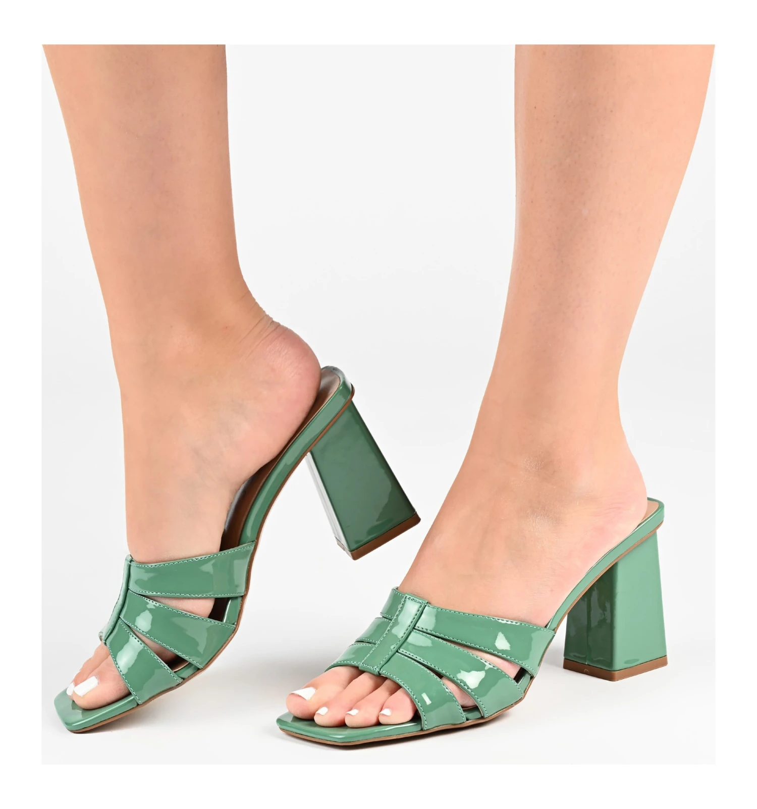 Women's Ellington Block Heel Slide Sandal - Image 10