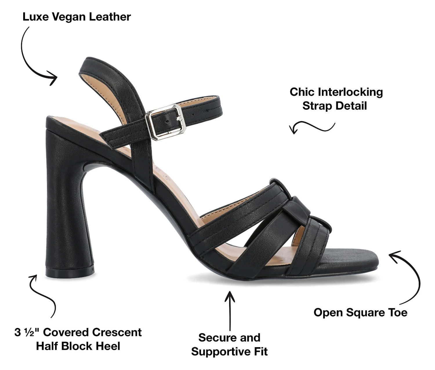 Women's Gibssen Block Heel Dress Sandal - Image 8