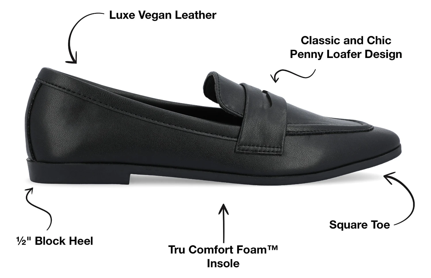Women's Myeesha Penny Loafer - Image 8