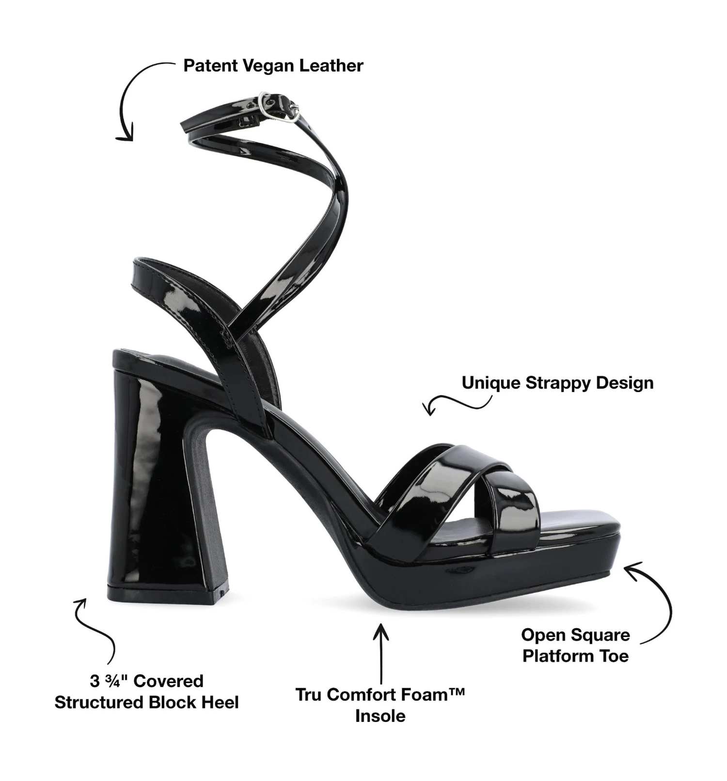 Women's Zorana Platform Heeled Dress Sandal - Image 9