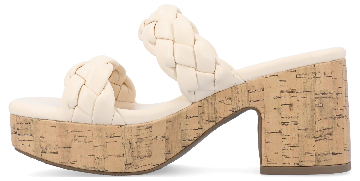 Women's Kyaa Platform Heeled Slide Sandal - Image 4