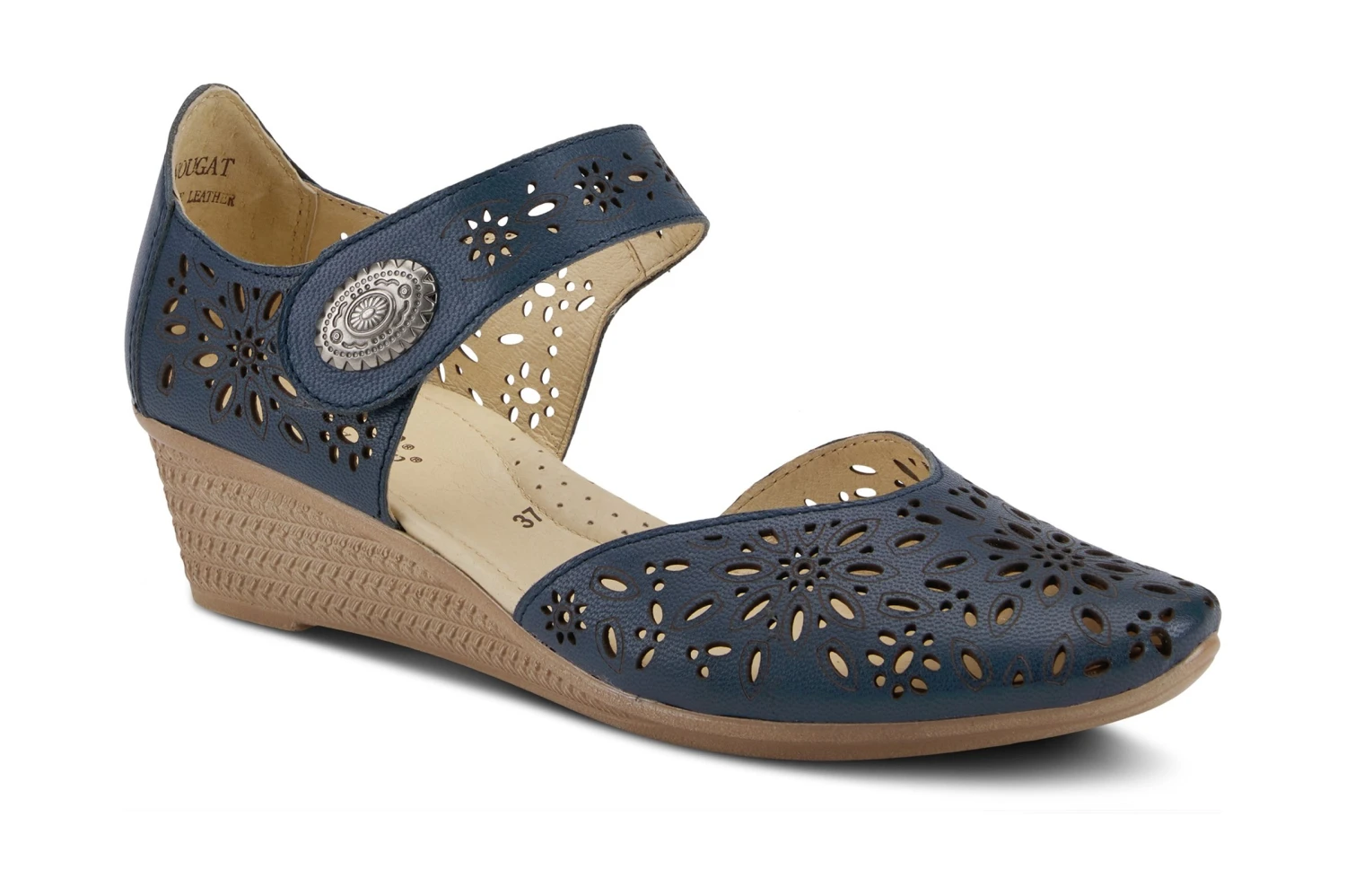 Women's Nougat Wedge Mary Jane