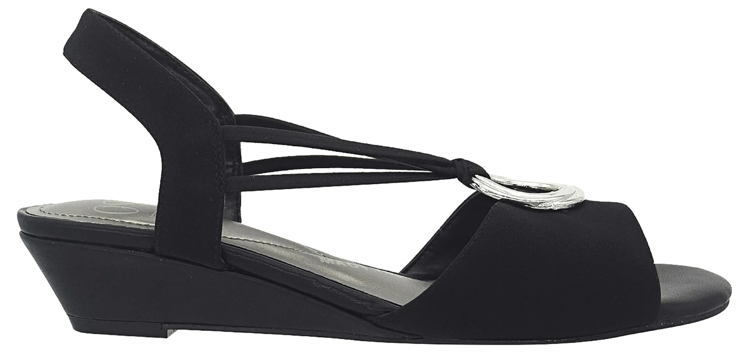 Women's Raizel Stretch Slingback Wedge Sandal - Image 2
