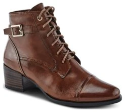 Women's Buckleup Lace Up Bootie