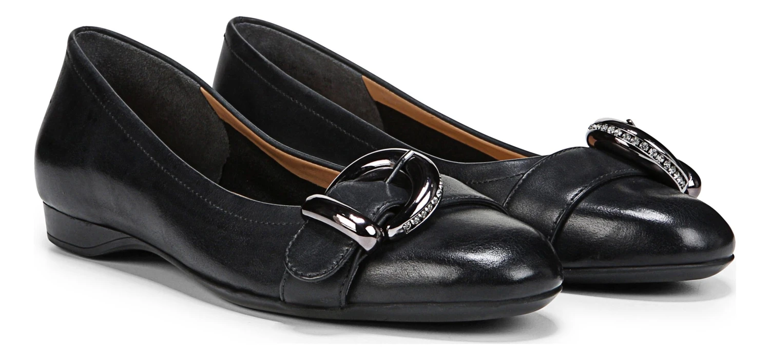 Women's Polly Medium/Wide Ballet Flat - Image 2