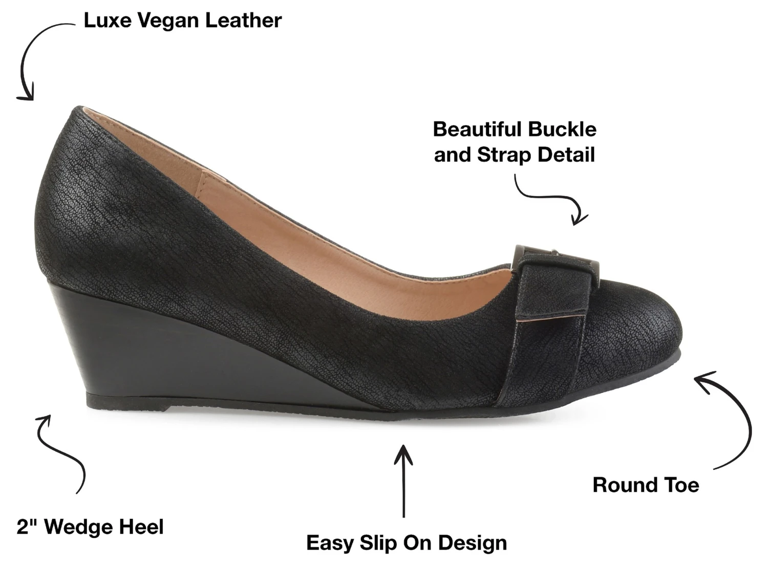 Women's Graysn Wide Wedge Slip On - Image 8